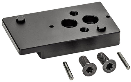 Griffin Armament AIS Flat Mount Plate GSMALDPFP Black Hardcoat Anodized 6061 T6