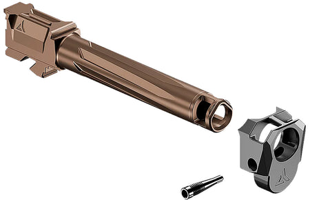 Radian Weapons Ramjet & Afterburner Combo 9mm for Glock 17 Gen5 Bronze Stainless Steel