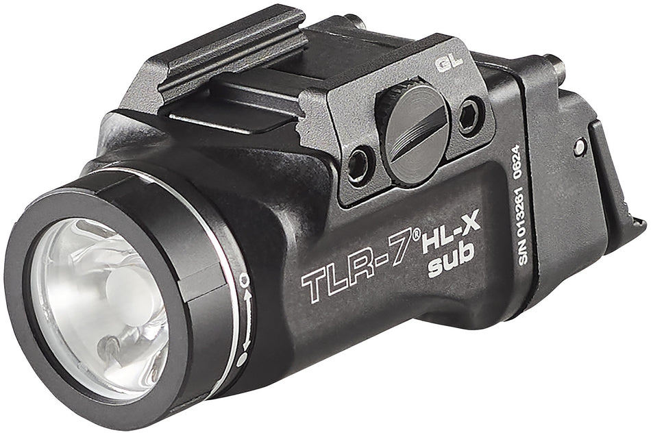 Streamlight TLR-7 HL-X Sub USB Tactical Pistol Light Black 1000 Lumens for Glock 43X/48