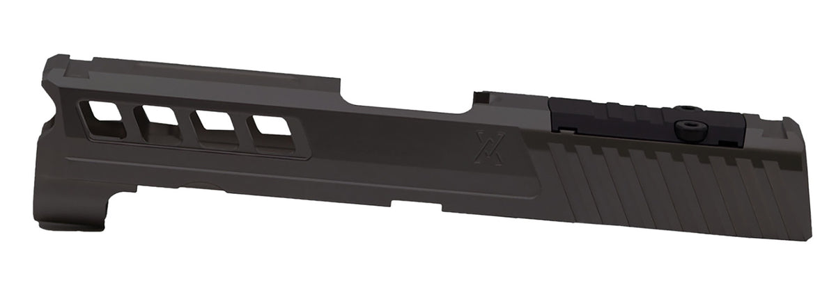 True Precision TPSHCPSBCRMS Axiom Pro Slide for Springfield Hellcat Black DLC Optic Cut 416R SS