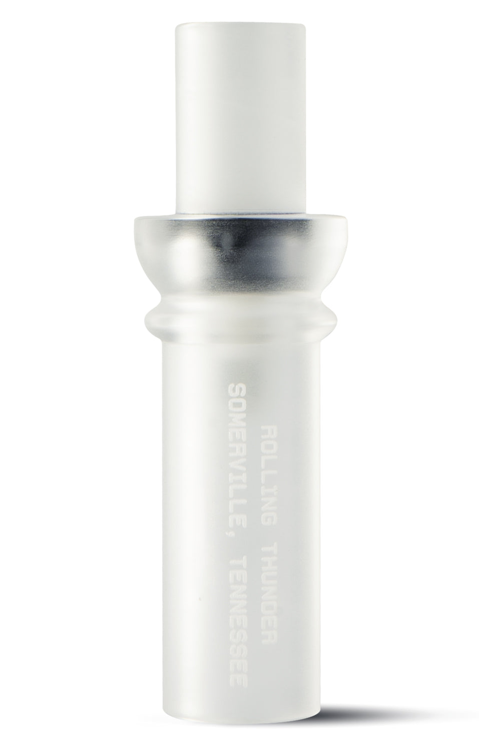 Rolling Thunder Game Call DC212CF Two Stroke Double Reed Cutdown Duck Call – Frost Acrylic