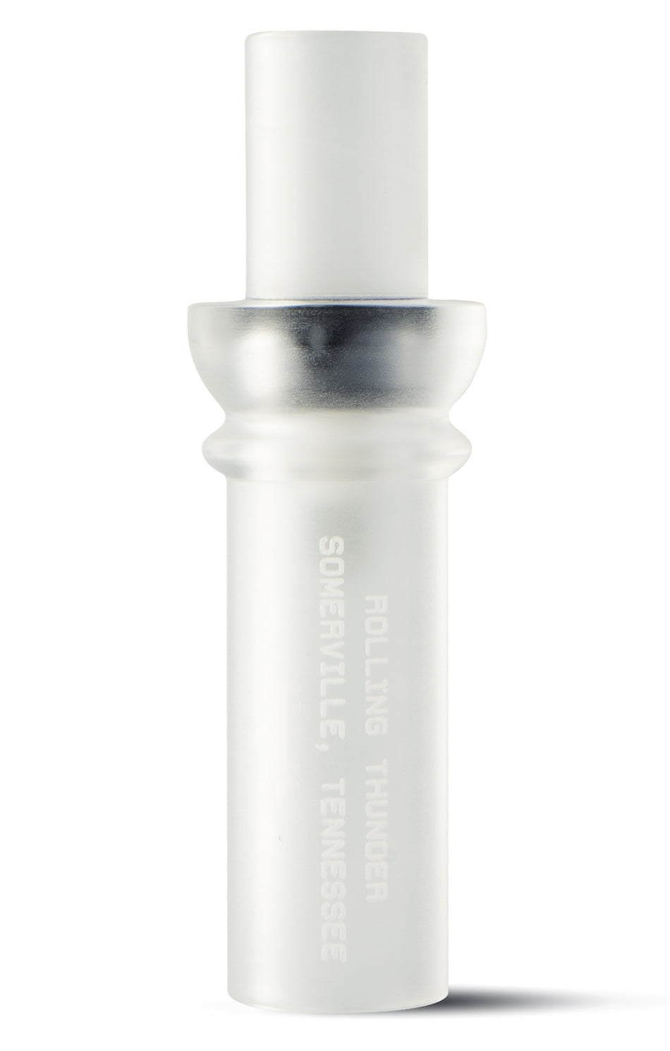 Rolling Thunder Game Call DC212CF Two Stroke Double Reed Cutdown Duck Call – Frost Acrylic