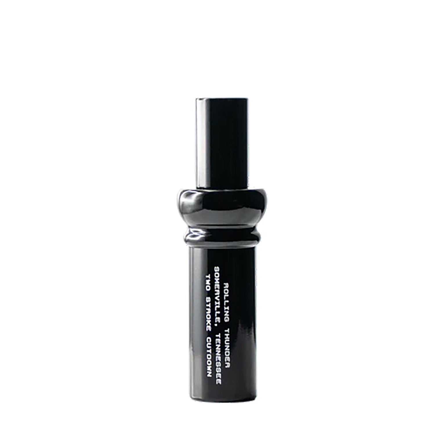 Rolling Thunder Two Stroke Double Reed Cutdown Duck Game Call DC212BLK Blackout Acrylic