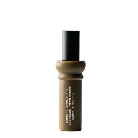 Rolling Thunder Two Stroke Double Reed Cutdown Duck Game Call DC212DTN Dark Tan/Black Acrylic