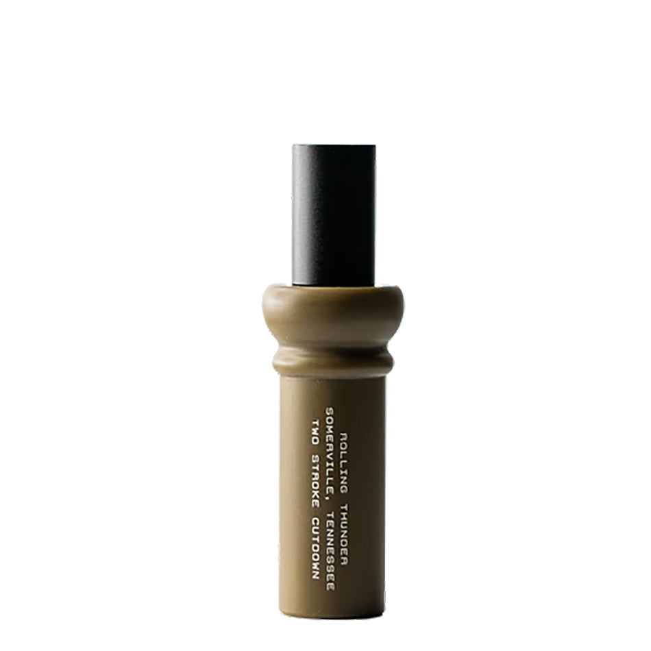 Rolling Thunder Two Stroke Double Reed Cutdown Duck Game Call DC212DTN Dark Tan/Black Acrylic