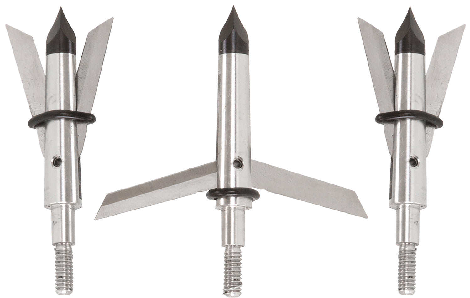 Allen Tomahawk Expandable Broadhead Stryke Series Stainless Steel Silver 3 Pack