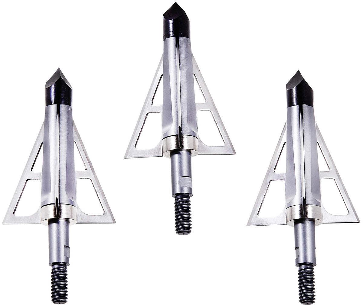 Allen CX Terminus Three Blade Crossbow Broadhead 100-Grain Stainless Steel 3 Pack