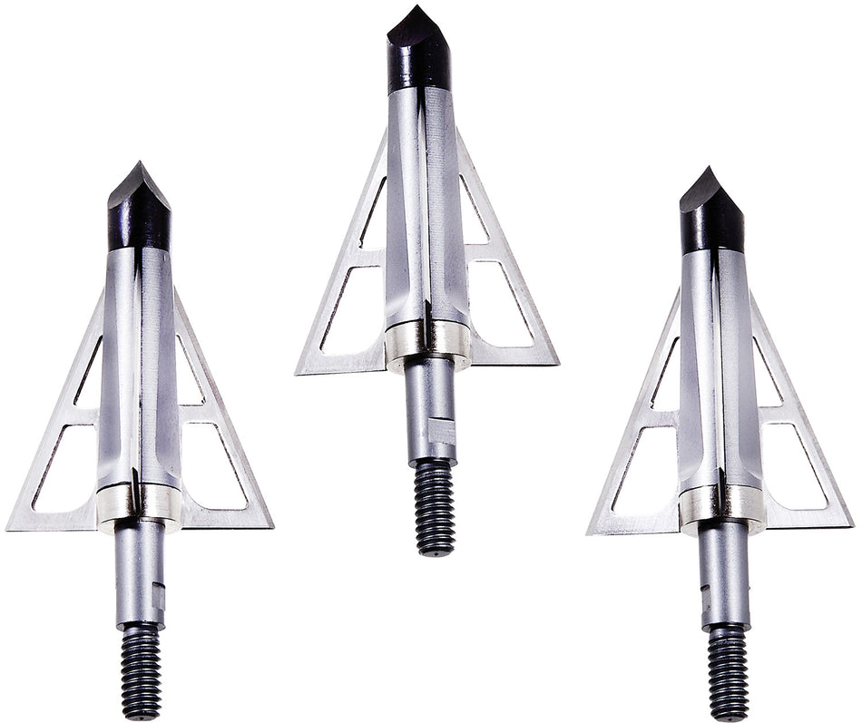Allen CX Terminus Three Blade Crossbow Broadhead 100-Grain Stainless Steel 3 Pack