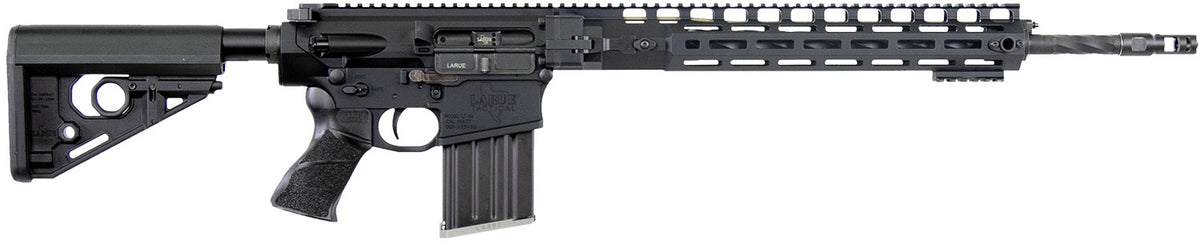 Larue Tactical LTMRGGS65CM20 LT10 Rifle, 6.5 Creedmoor, 20+1, 20" Barrel, R.A.T. Stock, A.P.E.G. Grip, Black