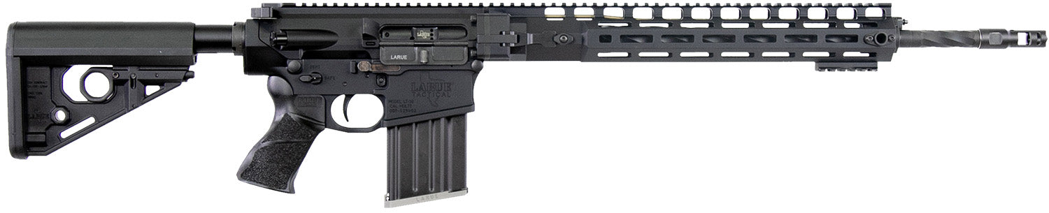 Larue Tactical LTMRGGS65CM20 LT10 Rifle, 6.5 Creedmoor, 20+1, 20" Barrel, R.A.T. Stock, A.P.E.G. Grip, Black