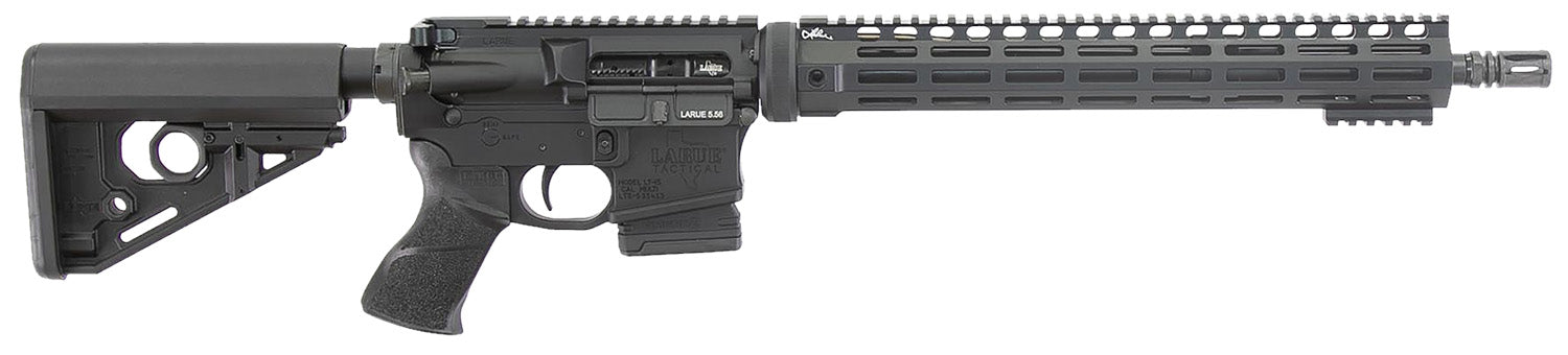 Larue Tactical LT15 M-LOK 5.56 Rifle, 10+1, 16" Stealth Barrel, Black, Right Hand