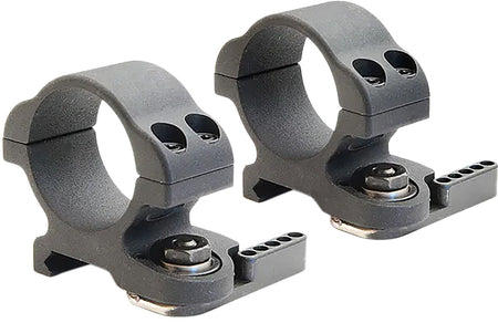 Larue Tactical LT71930 Quick Detach Scope Rings 30mm Ultra Low Picatinny Rail Black