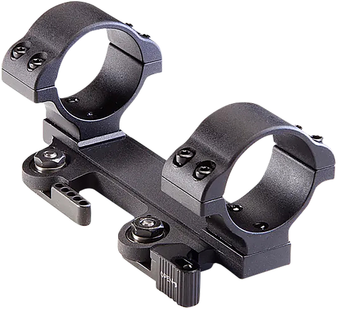 LaRue Tactical LT12030 QD In-Line Scope Mount Black 30mm Low Rings
