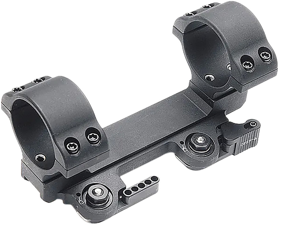 LaRue Tactical LT11130 QD In-Line Scope Mount Black Aluminum 30mm Medium Rings