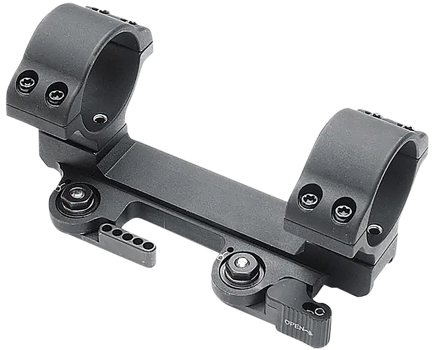 LaRue Tactical LT11230 QD 30mm Tube Medium Ring Scope Mount 20 MOA Black