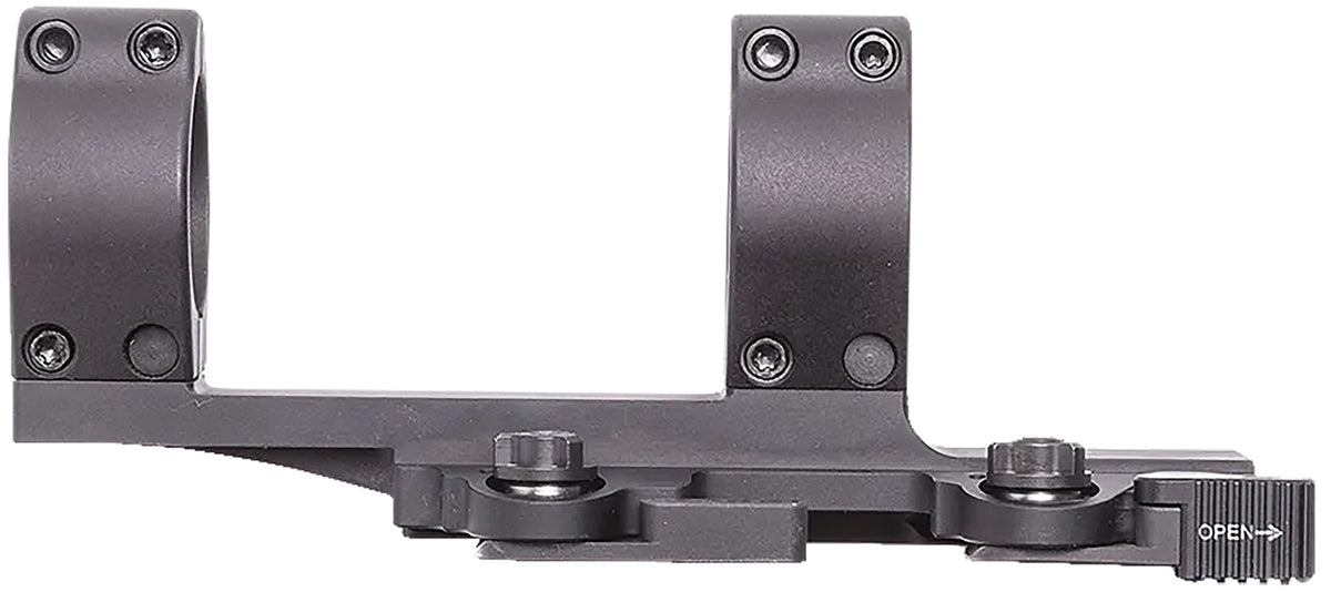 LaRue Tactical LT20430 QD Cantilever Scope Mount Black Aluminum 30mm Medium Rings