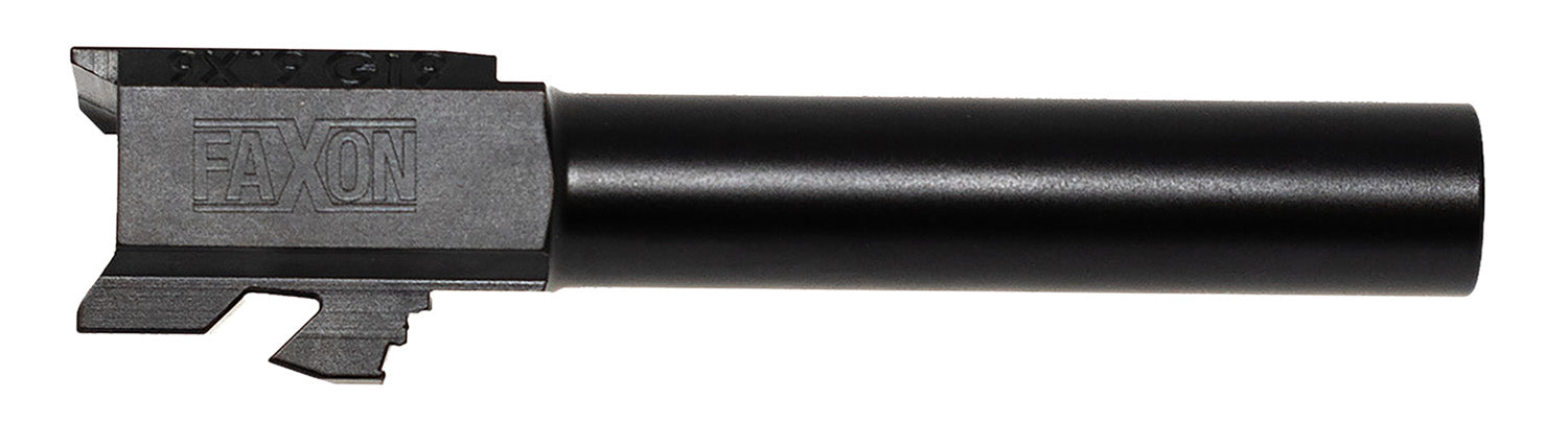 Faxon Duty Series 9mm Luger 4150 Steel Nitride Drop-In Barrel Fits Glock 19 Gen2-5