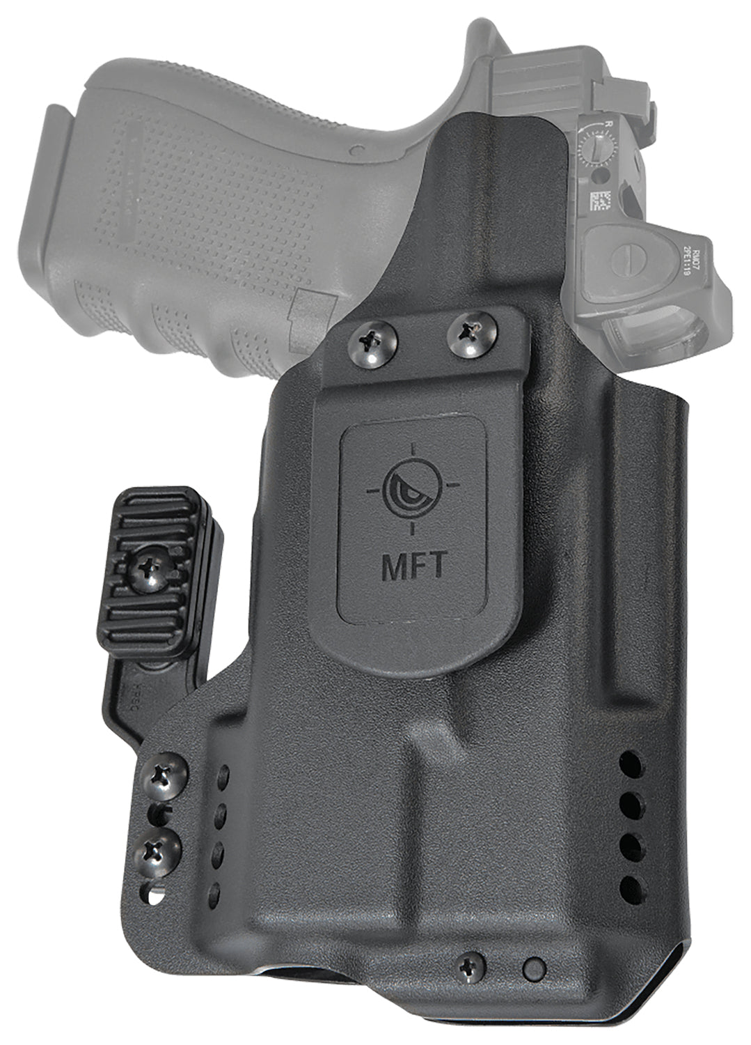 MFT H5GL3WL7 Inside Waistband Holster Black for Glock 43X Ambidextrous Carry