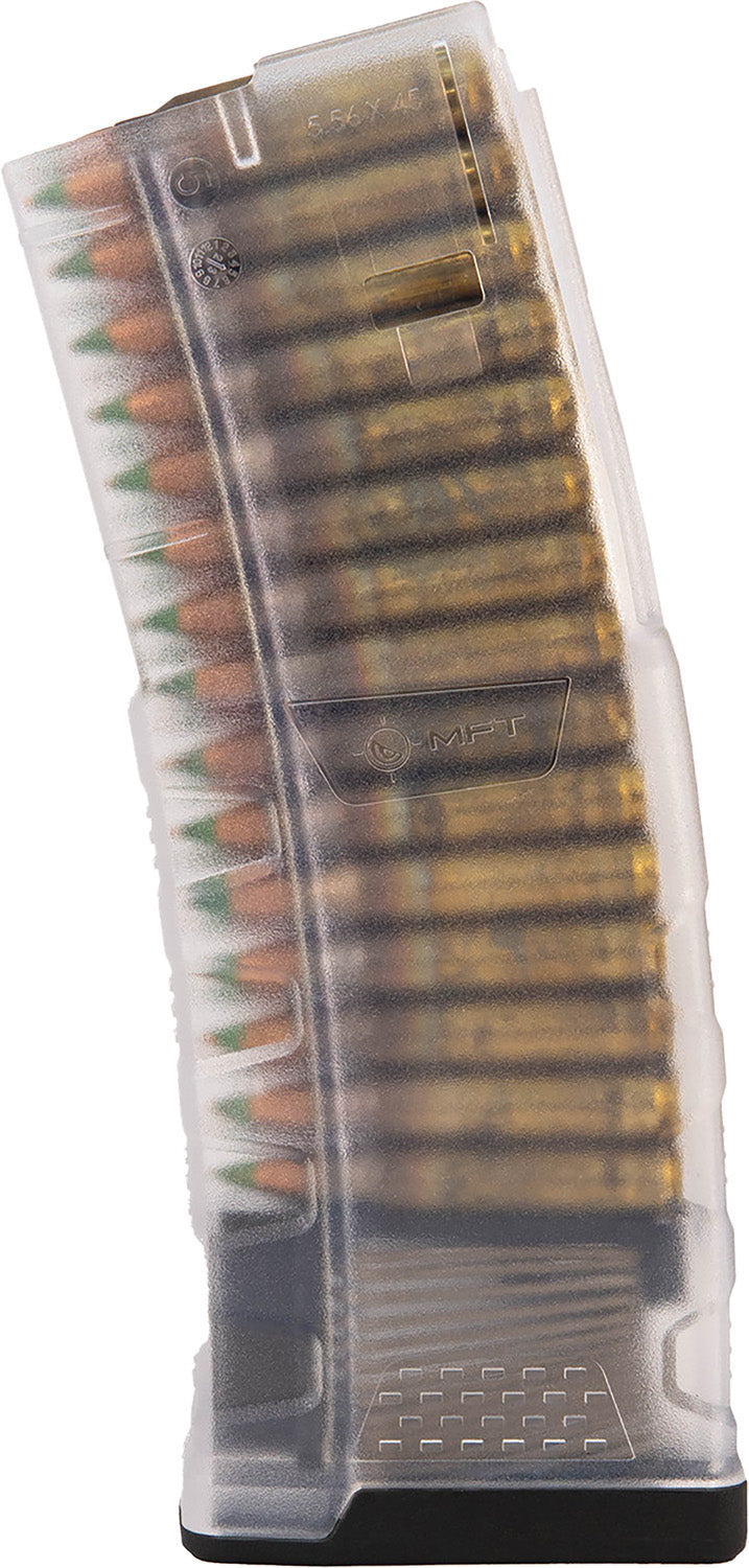 Mission First Tactical EXDPM556TC AR/M4 30rd 5.56 EXD Translucent Clear Magazine Copolymer