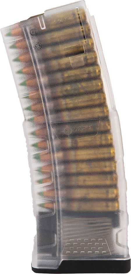 Mission First Tactical EXDPM556TC AR/M4 30rd 5.56 EXD Translucent Clear Magazine Copolymer