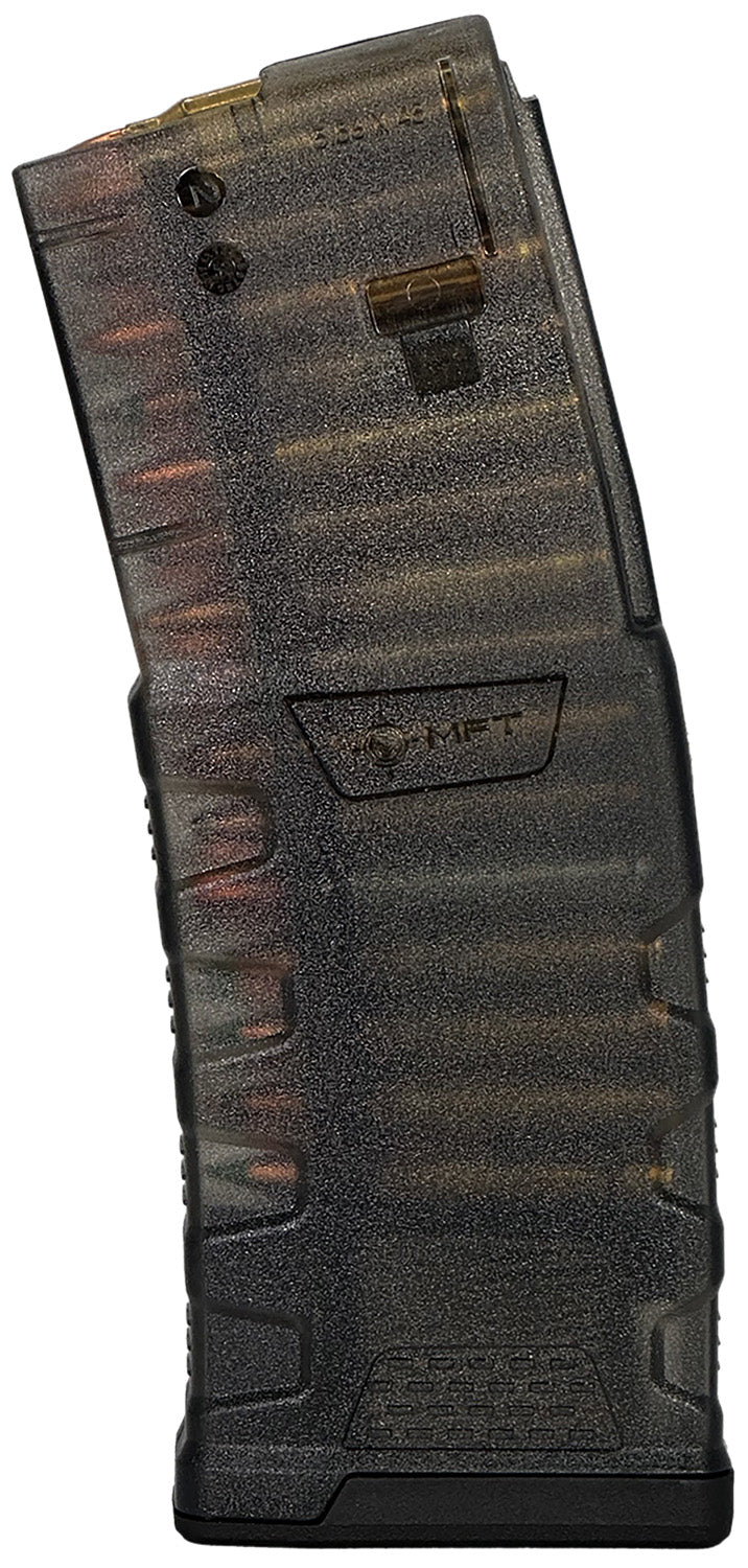 Mission First Tactical EXDPM556TS AR/M4 30rd 5.56 EXD Translucent Smoke Magazine Copolymer