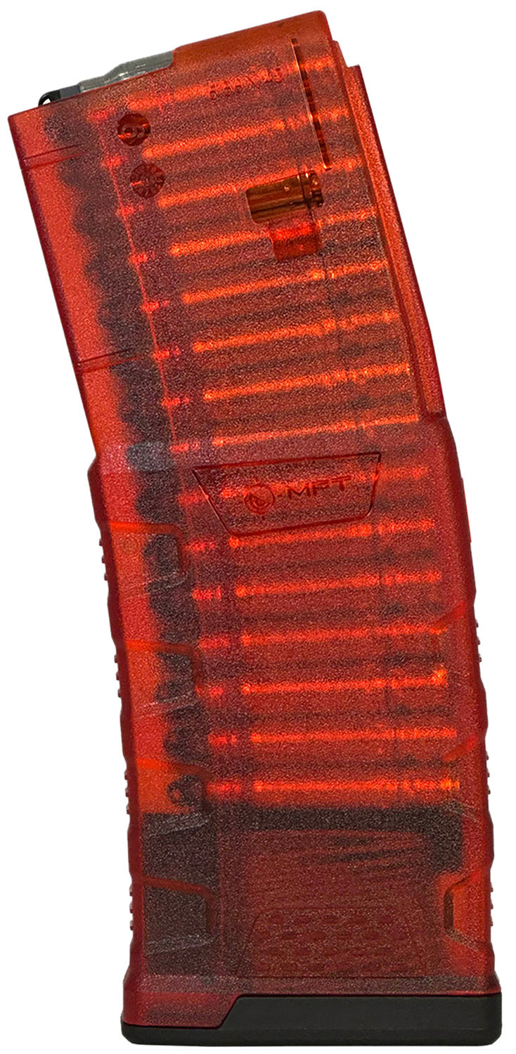 Mission First Tactical EXDPM556TR AR/M4 30rd 5.56 EXD Translucent Red Magazine Copolymer