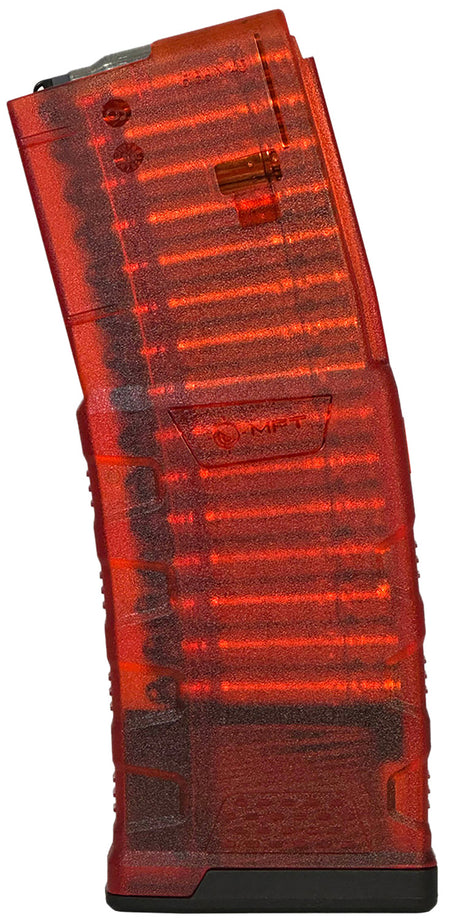 Mission First Tactical EXDPM556TR AR/M4 30rd 5.56 EXD Translucent Red Magazine Copolymer