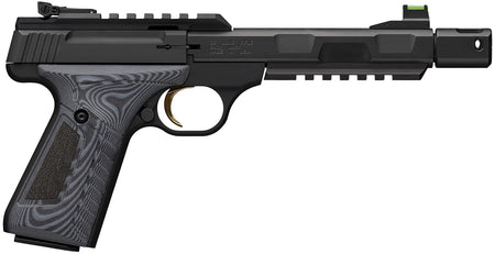 Browning Buck Mark Contour Pro .22 LR Pistol, 10+1 Capacity, 5.9" Barrel, Gray/Black G-10 Grip