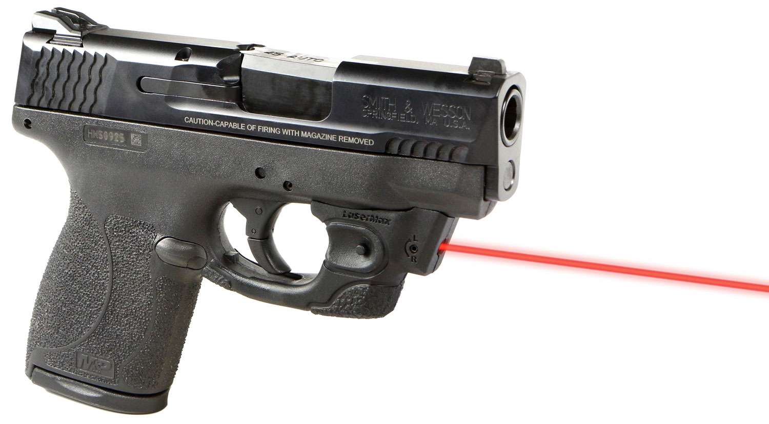 LaserMax S&W M&P Shield 45 Auto CenterFire Laser with CenterFrame Mount