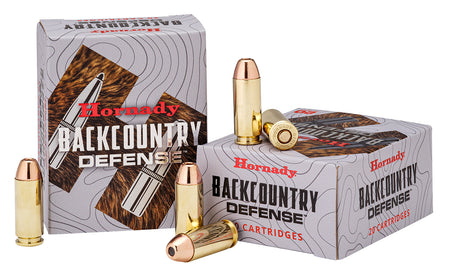 Hornady .500 S&W Mag Handgun Ammo BACKCOUNTRY DEFENSE Jacketed Soft Point JSP 500 grain 