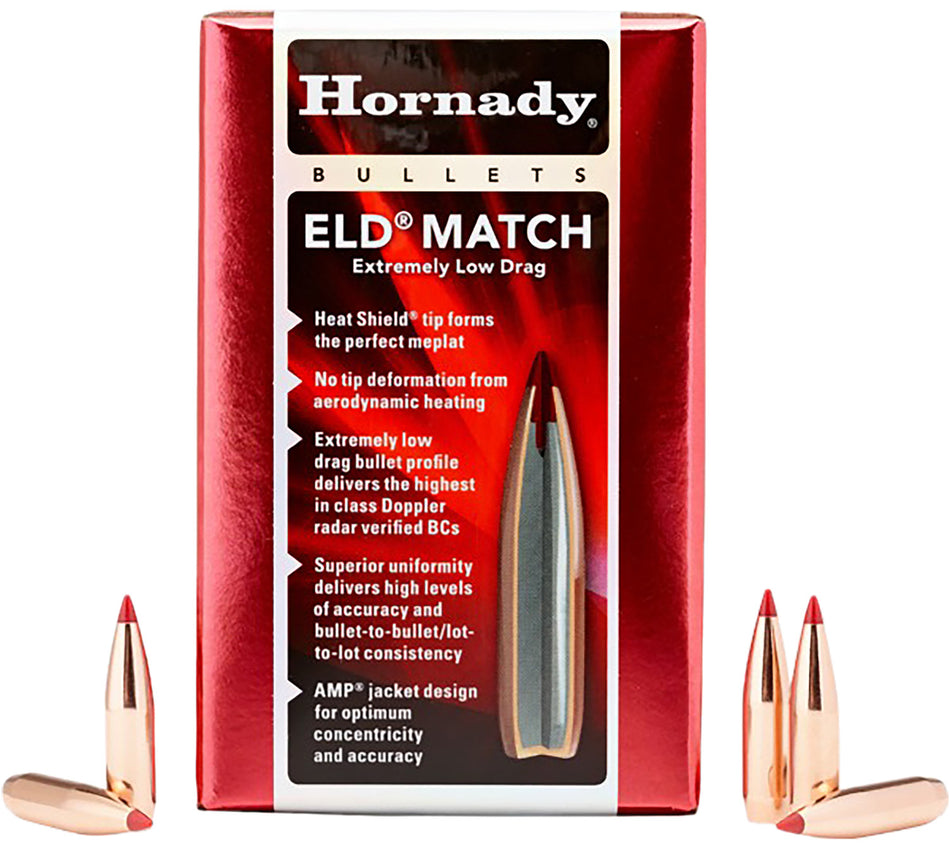 Hornady 6mm .243 109 Grain ELD Match Projectiles 500/Box