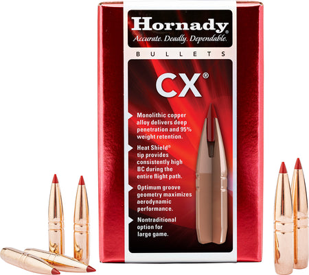 Hornady CX Reloading Bullets 6.5mm .264 Caliber 90 Grain