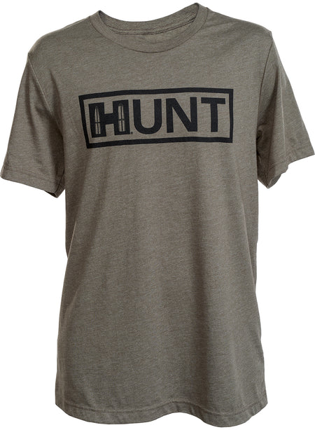 Hornady 99605M Hunt Short Sleeve Tri-Blend Tee OD Green Medium
