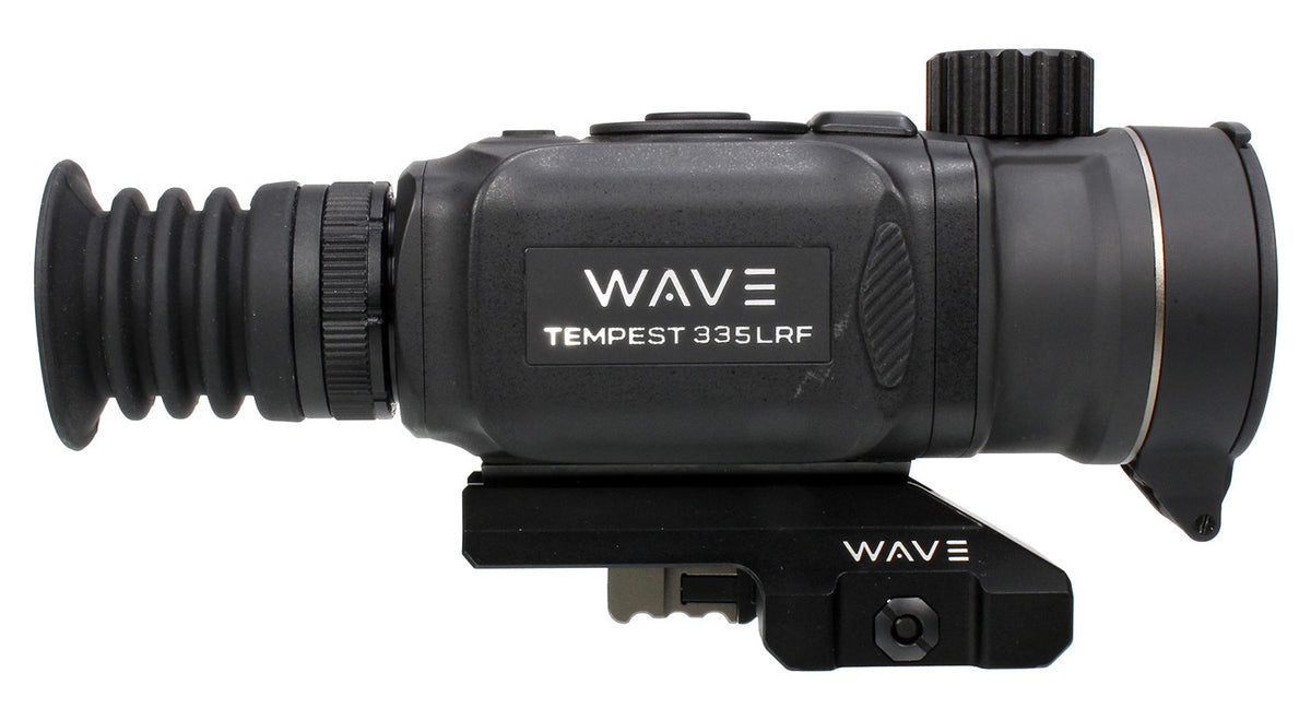 Wave WTS200 Tempest 335 LRF Thermal Scope Black 3.3x35mm Multi Reticle 384x288 50Hz