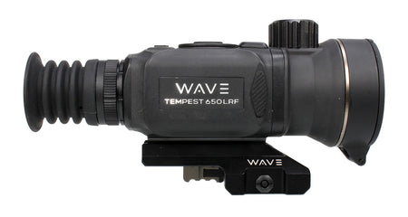 Wave WTS205 Tempest 650 LRF Thermal Scope 3x50mm Black Illuminated Multi Reticle 640x512 Resolution 12x Zoom 12 Micron 50Hz