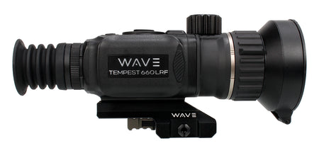 Wave WTS300 Tempest 660D LRF Thermal Scope Black 3.4x60mm Multi Reticle 640x512 50Hz