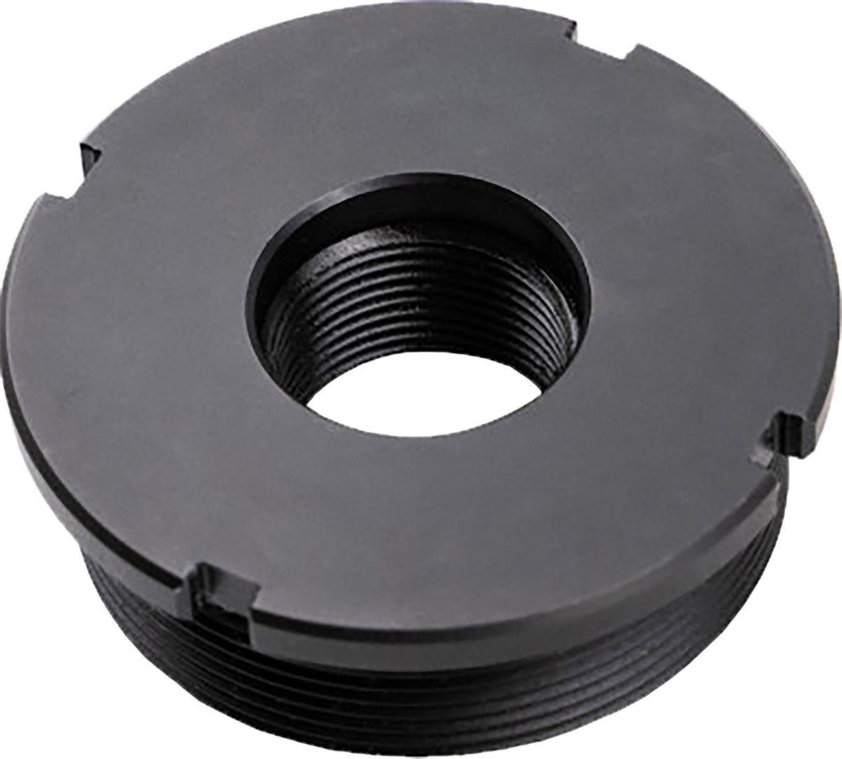 CMMG 1/2"x28 Nitride Black Direct Thread Suppressor Mount for DEFCAN Hub Pattern