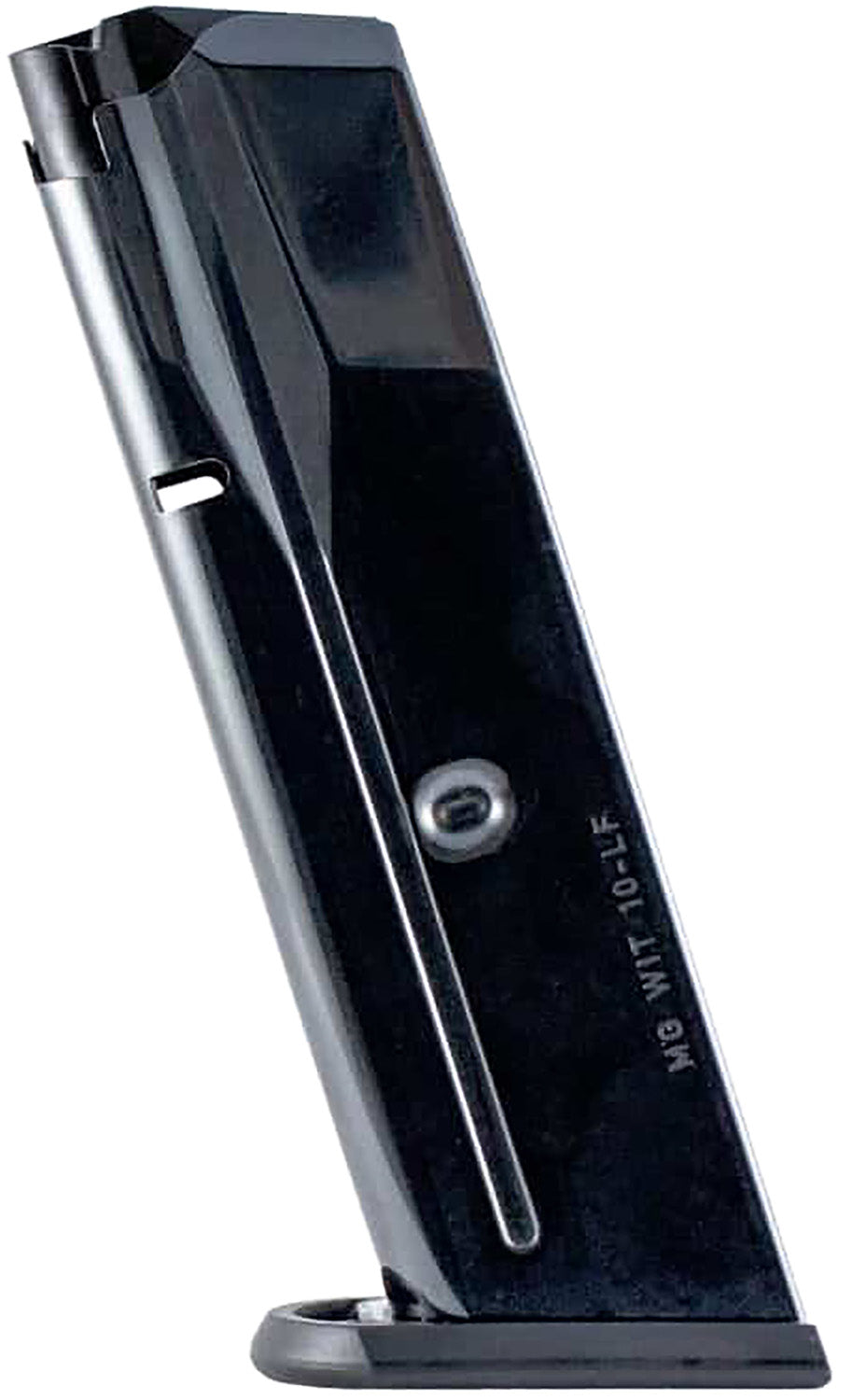 Mec-Gar MGWIT10LF10B Tanfoglio 10-Round 10mm Blued Steel and Polymer Magazine