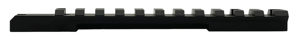 Weatherby J010001 Black Aluminum Picatinny Rail for Mark V Weaver Mount Magnum 9-Lug Action 20 MOA