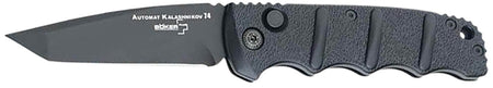 Boker 01KALS101 Kalashnikov Tanto Folding Knife 3.35" Black D2 Steel Blade Aluminum Handle