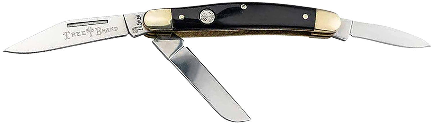 Boker Stockman Traditional 110857 Large D2 Steel Blade Knife with Brown Jigged Bone Handle