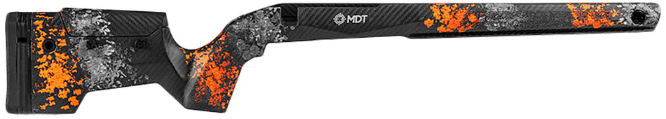 MDT CRBN Stock Orange Gray Foam Filled Carbon Fiber Fits Remington 700 109559HOG