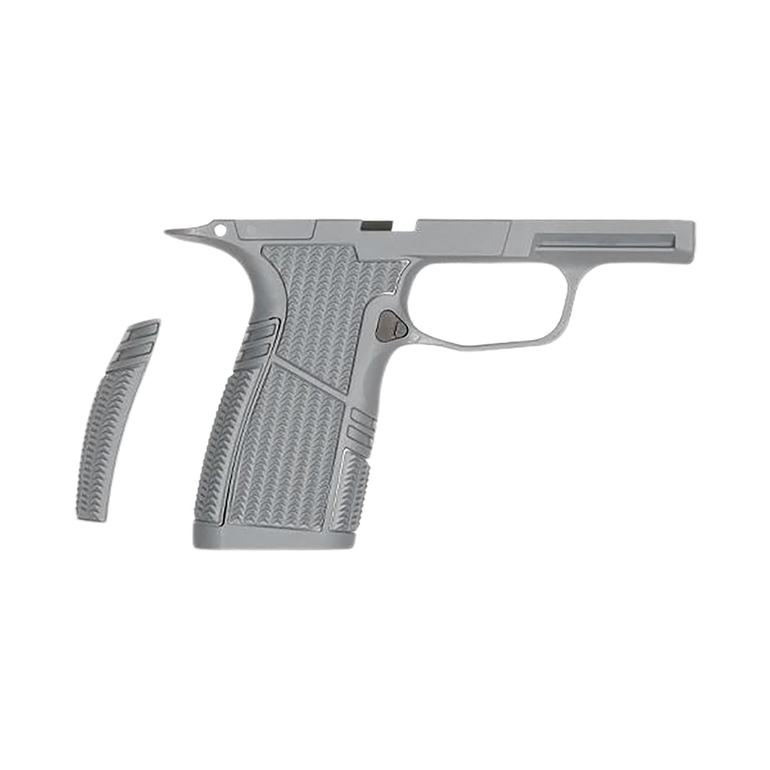 Tyrant CNC Snub Nose Grip Module TDP365GRMSNUBGREY for SIG P365 Grey