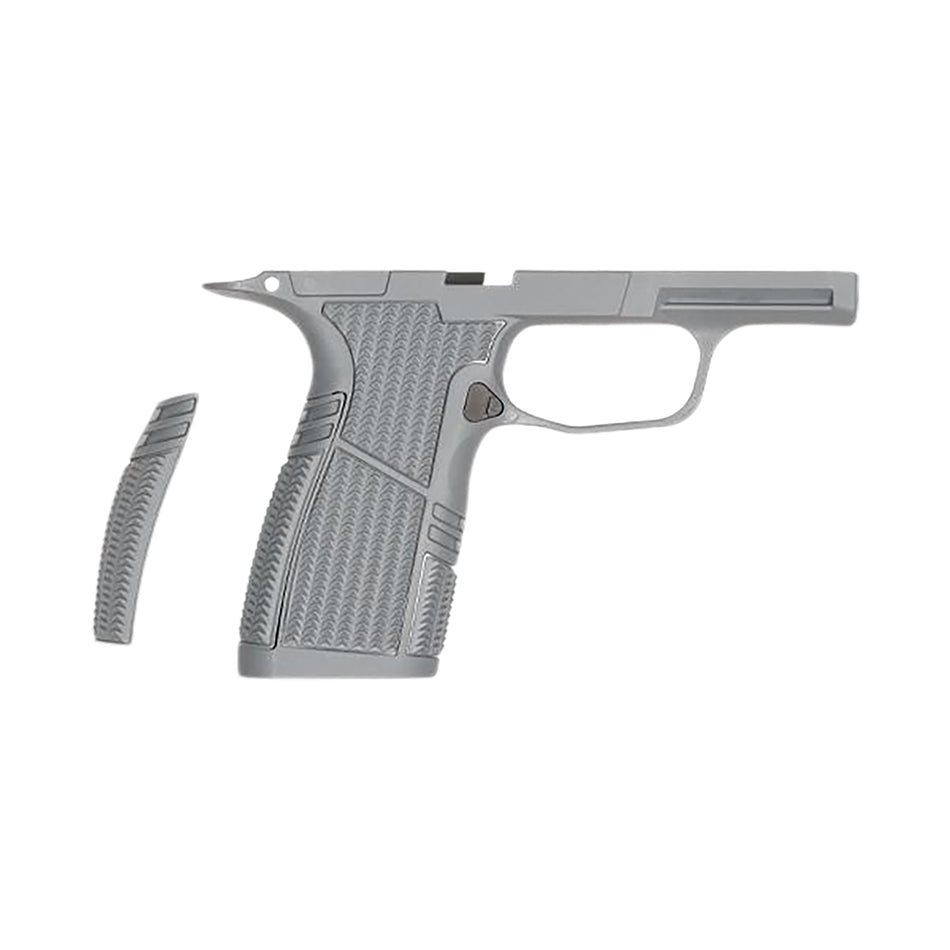 Tyrant CNC Snub Nose Grip Module TDP365GRMSNUBGREY for SIG P365 Grey