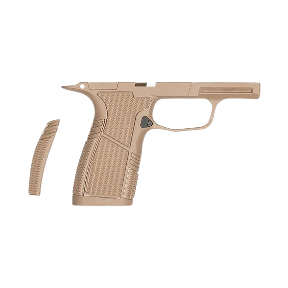 Tyrant CNC Snub Nose Grip Module TDP365GRMSNUBFDE for SIG P365 Flat Dark Earth
