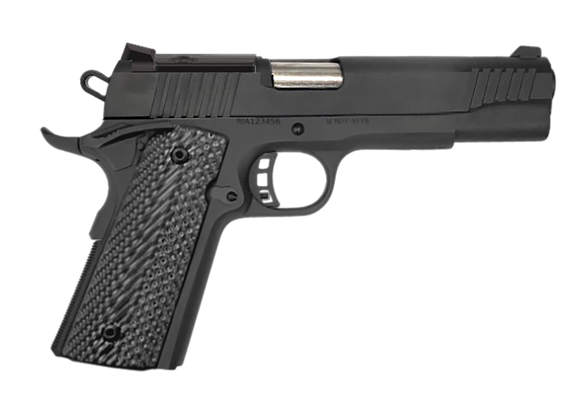 Rock Island 57180 GI 10mm Pistol, 8+1 Capacity, 5" Matte Black Steel Barrel