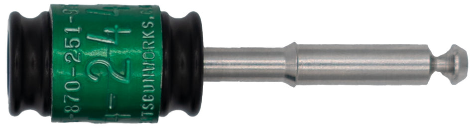 Rob Roberts Gun Works Green Band Cerakote Cocking Handle for 20 Gauge Beretta A400