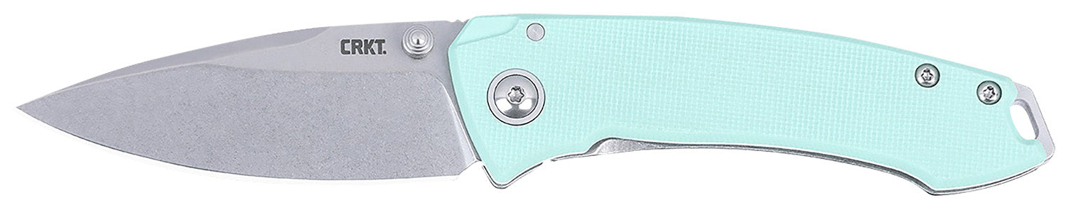 CRKT Tuna 2522B 2.73" Compact EDC Folder Stonewashed 14C28N Blade, G10/SS Handle
