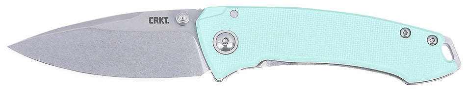 CRKT Tuna 2522B 2.73" Compact EDC Folder Stonewashed 14C28N Blade, G10/SS Handle