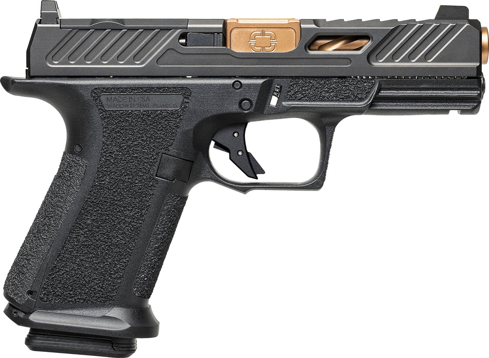 Shadow Systems SS1039CA MR920 Elite 9mm, 10+1, Bronze TiCN/Black Nitride, Optic-Cut Slide, CA Compliant